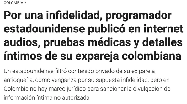 Noticias del chisme