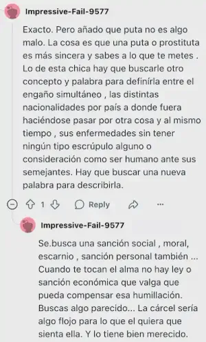 Pantallazo Reddit: nueva palabra para describir semejante nivel de puteria